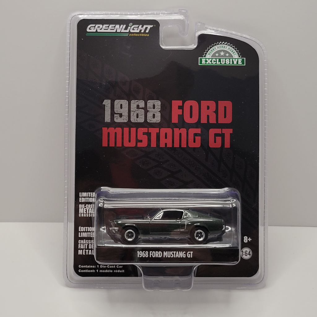 Mustang - 1968 Ford Mustang GT/CS California Special en 1/18 de Greenlight, vieillie pour en faire une version Barn Find